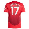 Camiseta de fútbol Manchester United Garnacho 17 1ª equipación 2024-25